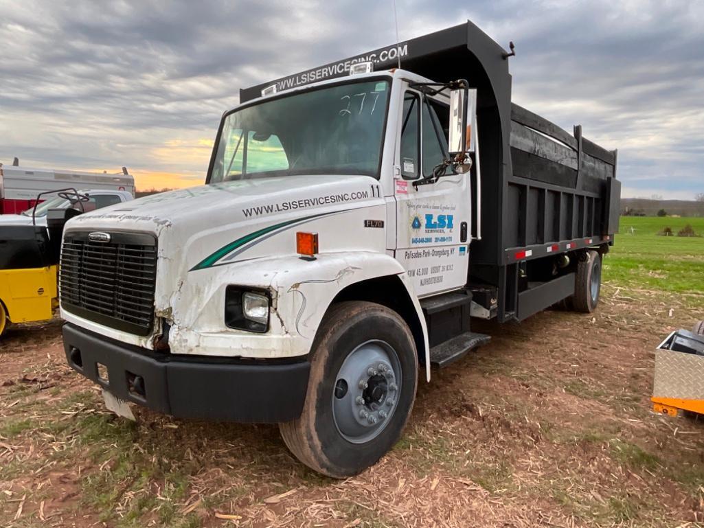 1999 FREIGHTLINER FL70 DUMP TRUCK