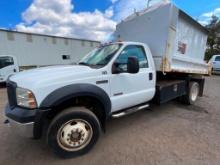 2007 FORD F450 4X4 CHIP TRUCK