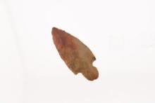 A 3-3/8" Colorful Adena Point made of Tan and Red Chert.
