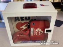 Heartstart Automated External Defibrillator with Heart Station Rescue Case (Powers On. Operation Unk