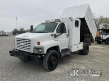 2005 GMC C6500 Chipper Dump Truck Runs, Moves & Dump Bed Operates.