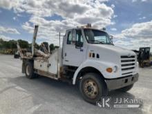 2000 Sterling L7500 Reel Loader Truck Runs, Moves & Operates) (Rust/Paint Damage).