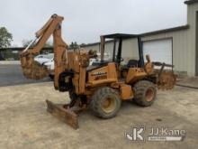 Astec RT660 Articulating Rubber Tired Trencher, Cooperative Owned Runs. Moves. Operates