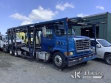 2001 Sterling LT9500 Carrier Not Running, Condition Unknown, Parts Missing, Flat Tires, Rust Dmage, 
