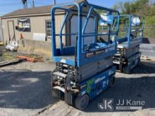 2017 Genie GS1930 19 ft Self-Propelled Scissor Lift, s/n GS30P-171729 Condition Unknown
