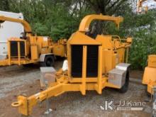 2004 Wood Chuck WC 12 Portable Chipper (12in Disc) Runs, Operational Condition Unknown, Rust Damage