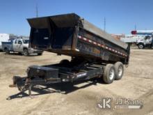 2016 Sure-Trac T/A Dump Trailer Rust, Dump Operates. Seller States: crane is rusted out, hydraulic l