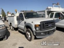 2008 Ford F-450 Service Truck Run & Moves