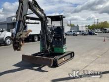 2017 John Deere 35g Mini Hydraulic Excavator Runs, Moves, Operates) (No Digging Bucket