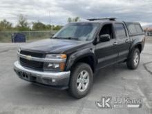 2012 Chevrolet Colorado 4x4 Crew-Cab Pickup Truck Runs & Moves) (ABS & Traction Control Lights On