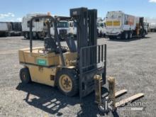 Caterpillar VC60D Forklift Cranks, Will Not Start