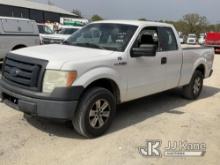 2010 Ford F150 4x4 Extended-Cab Pickup Truck Runs & Moves) (Body/Paint Damage