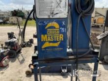 Crush Master Oil Filter Crusher (Condition Unknown) NOTE: This unit is being sold AS IS/WHERE IS via