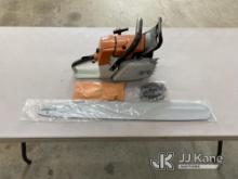 Model Ms038 Chainsaw New/Unused) (Professional Duty Chainsaw With The Highest-Grade Parts Available,
