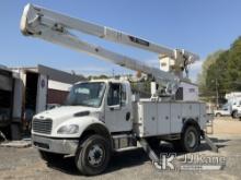 HiRanger TC55-MH, Articulating Material Handling Bucket Truck rear mounted on 2019 Freightliner M2 1
