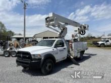 HiRanger/Terex TL37-M, Articulating & Telescopic Material Handling Bucket Truck mounted behind cab o