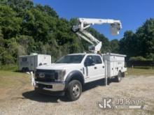 Altec AT40G, Articulating & Telescopic Bucket Truck mounted behind cab on 2019 Ford F550 4x4 Crew-Ca