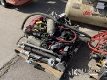 Pallet with Jaws of Life & Oxygen Tanks NOTE: This unit is being sold AS IS/WHERE IS via Timed Aucti