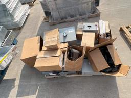 PALLET OF ASSORTED SWITCH BOXES; CONTROLS AND MISCELLANEOUS