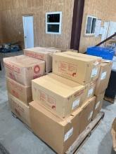 (16) CASES OF ASSORTED 4" PVC FITTINGS
