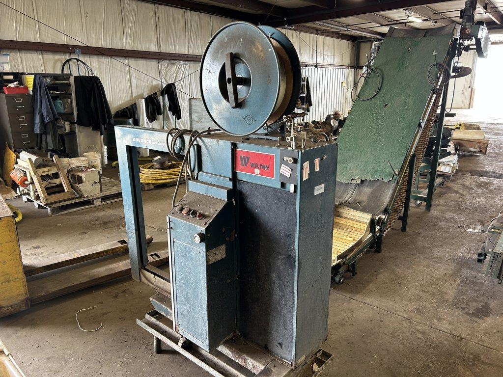 WILTON STRAPPING MACHINE, SS-80Y, 220VOLT 3-PHASE, S/N: 7260306