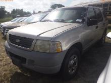 5-10121 (Cars-SUV 4D)  Seller: Florida State D.E.P. 2002 FORD EXPLORER