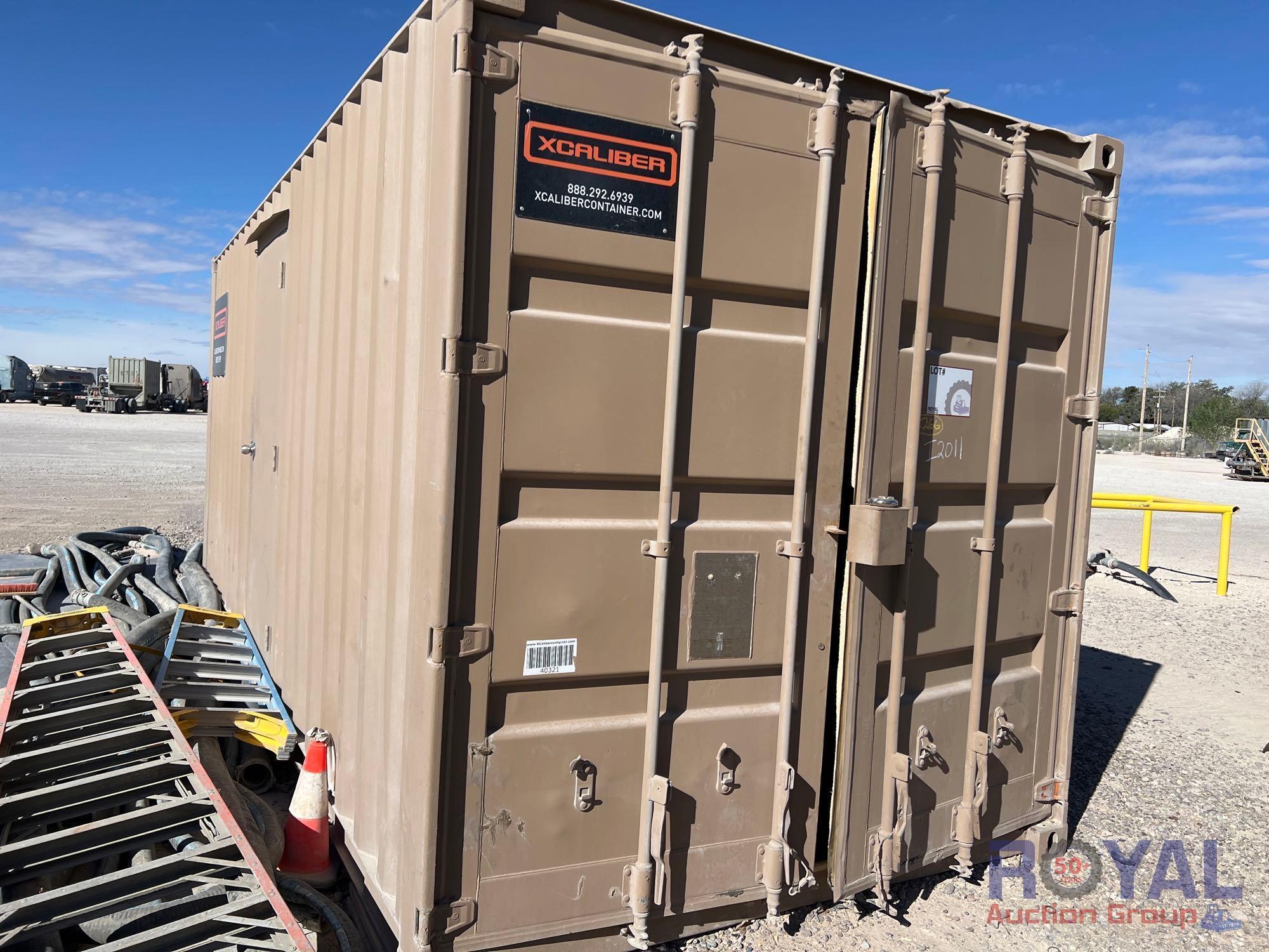 2008 20ft Insulated Shipping Container with AC
