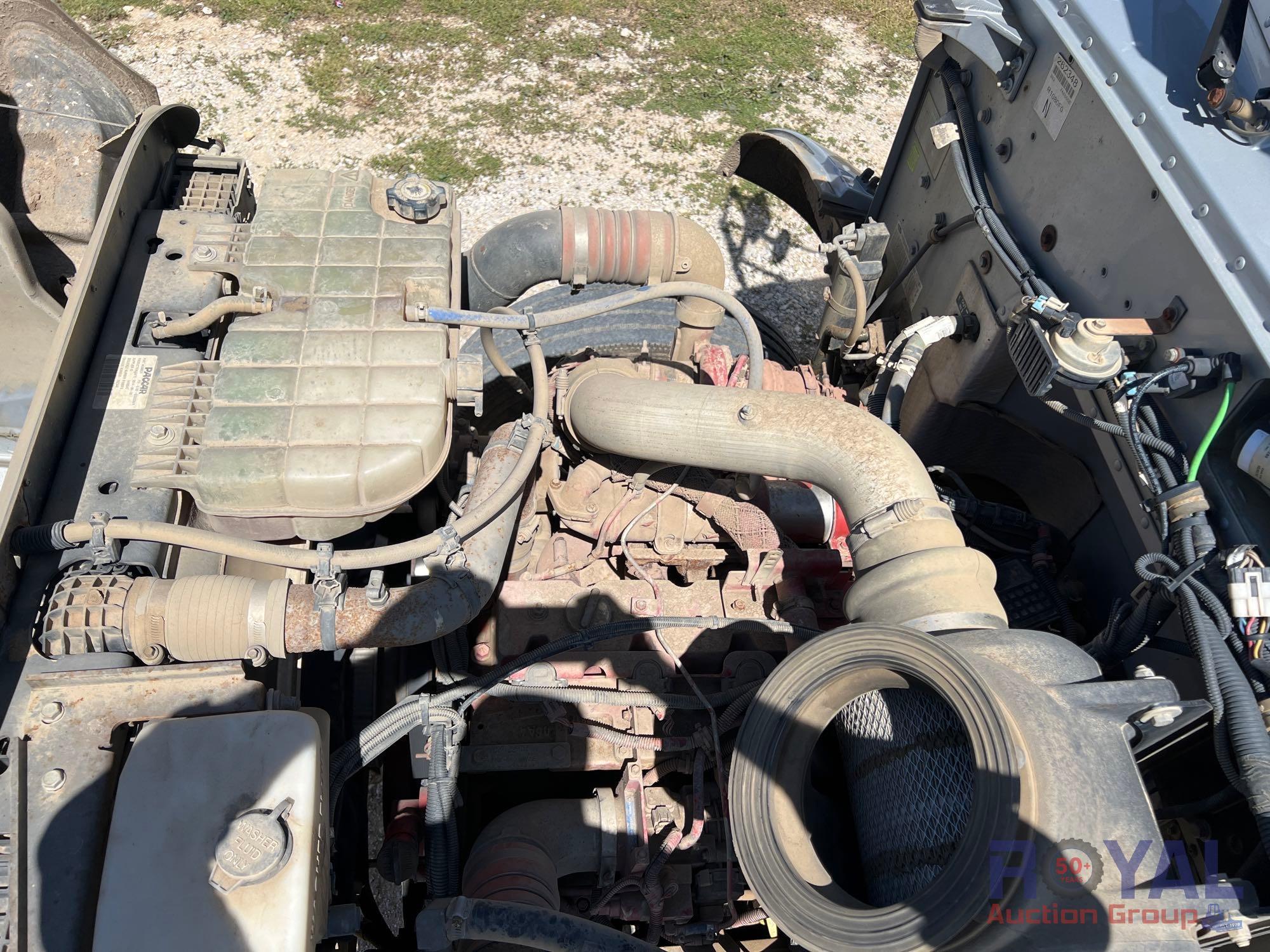 2015 Peterbilt 382 Hood 7000 Dump Grapple Truck