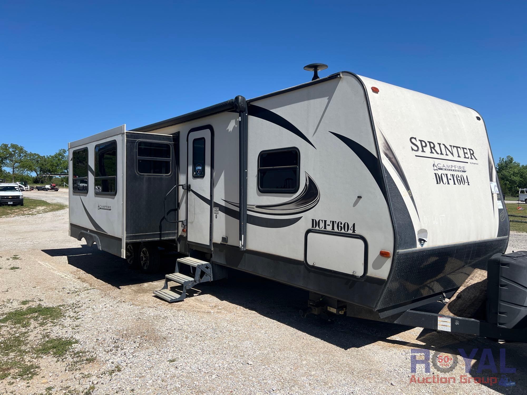 2018 Keystone Sprinter 33BH Campfire Edition Travel Trailer
