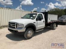 2001 Ford F-450 Flatbed Truck