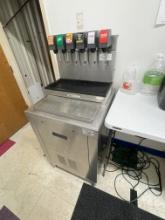 soda machine with ice