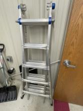 commercial folding ladder