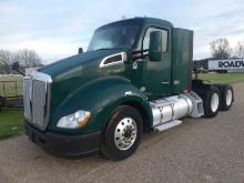 2019 Kenworth T680 Truck Tractor, s/n 1XKYDP9X1KJ251546: T/A, Day Cab, Pacc