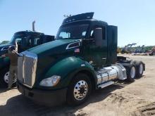 2019 Kenworth T680 Truck Tractor, s/n 1XKYDP9X8KJ251740: T/A, Day Cab, Pacc