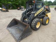 2015 New Holland L228 Skid Steer, s/n NFM405660: Canopy, GP Bkt., Rubber-ti