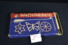 Waffelbackerei Cookie Maker w/Original Box