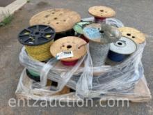 LOT OF 14 SPOOLS OF ELECTRIC WIRE