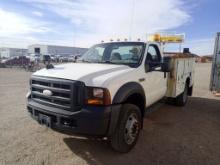 2006 Ford F450 Super Duty XL Regular Cab/Chassis 2D Service Truck Cab & Chassis
