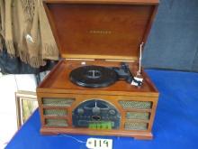 CROSLEY REPRODUCTION STEREO TURN TABLE