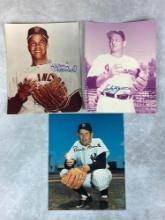 (3) Signed 8 x 10 Photos - Roberts, Wynn, and Marichall