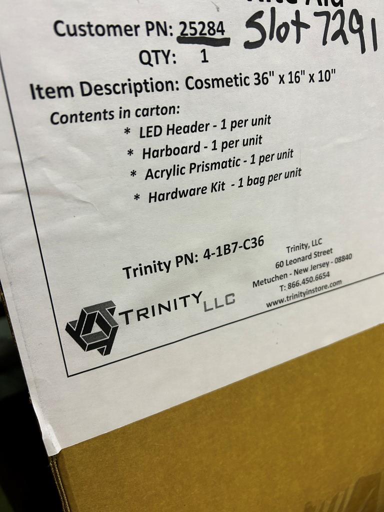 Trinity Cosmetic 36in x 16in Headers