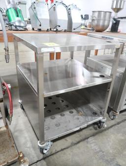 stainless cart