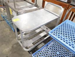 aluminum stocking cart