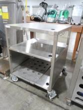 stainless cart