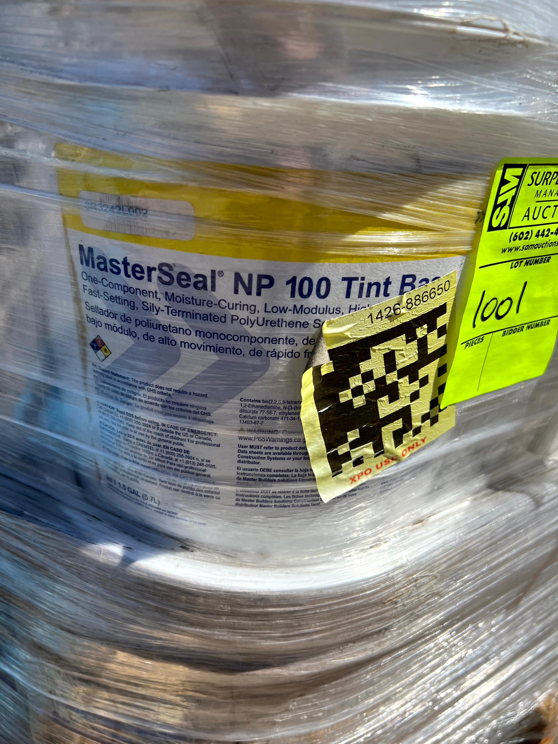 Pallet of Finishing Supplies