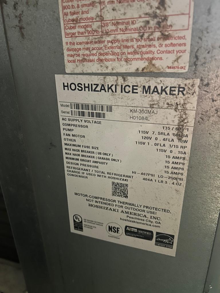 Hoshizaki Ice Maker