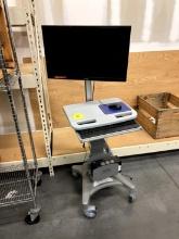 Portable Inventory Cart w/ Monitor