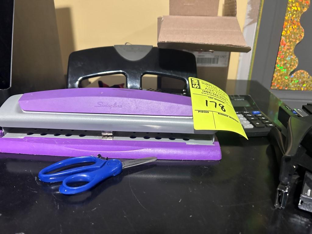 Group Of Assorted Office Supplies