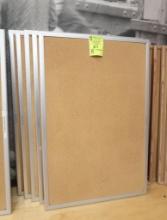 cork boards w/ aluminum frames