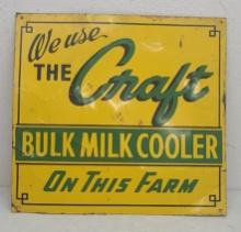 SST, Craft Milk Cooler Sign